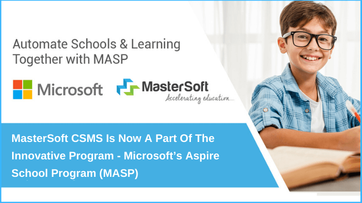 MasterSoft CSMS is Now a Part of the Innovative Program - Microsoft’s Aspire School Program (MASP)
