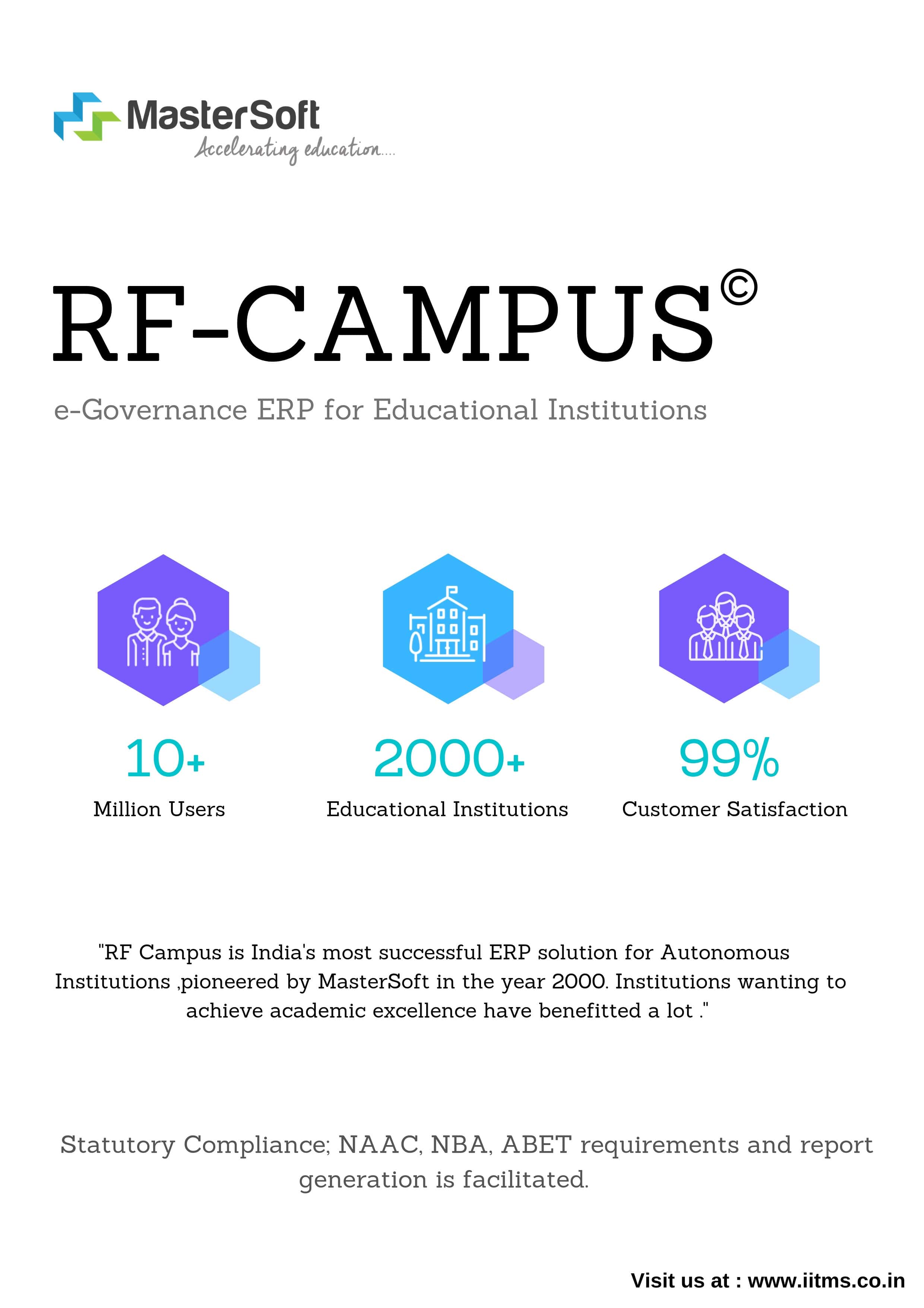 RF Campus Management Software – ERP Higher Education | MasterSoft